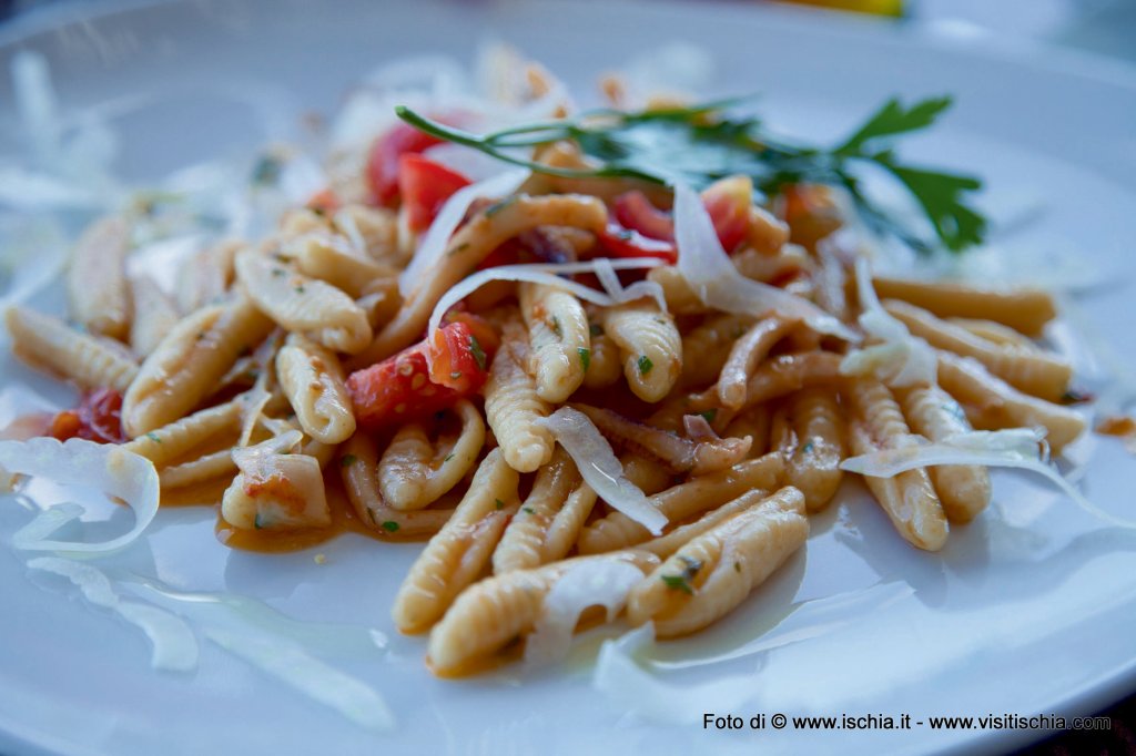 Cavatelli calamari e finocchi