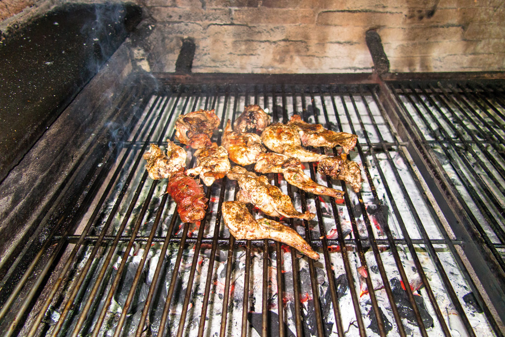Coniglio grigliato