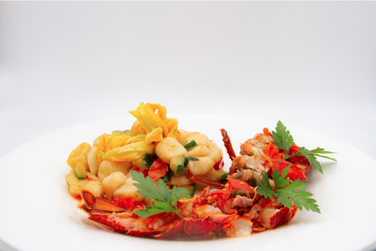 Gnocchi freschi di patate all’astice