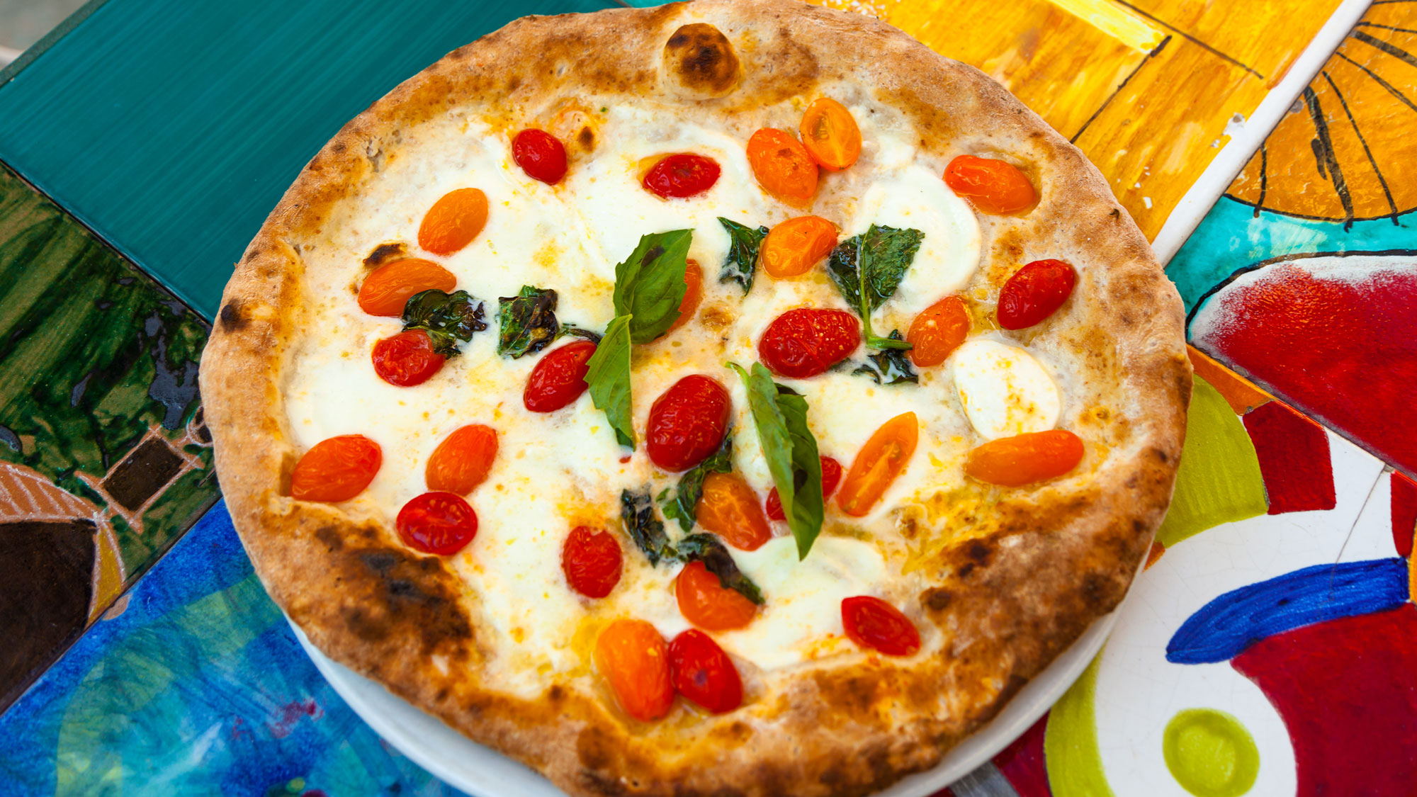 Pizza Integrale ai due pomodorini