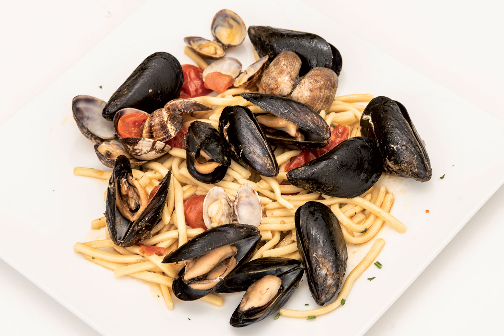 Scialatielli con frutti di mare