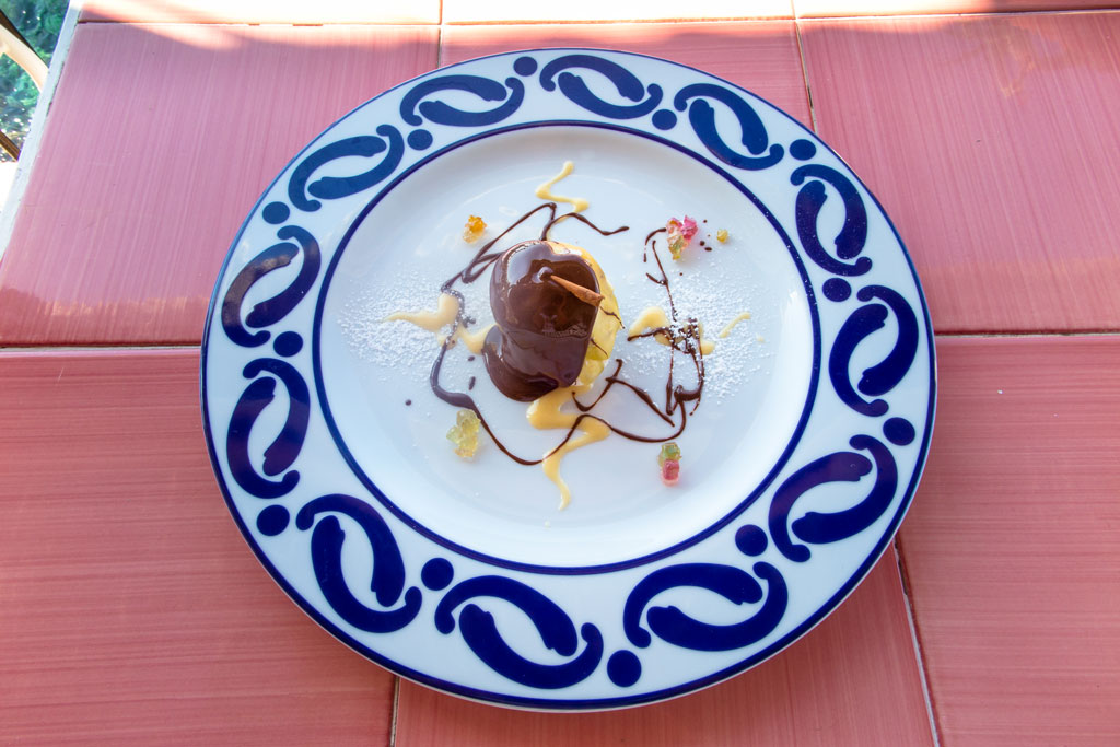 Tortino di melanzane al cioccolato